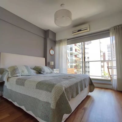 Rent of a bright cozy 2-room apartment, 42 m², Palermo, Buenos Aires, Argentina
